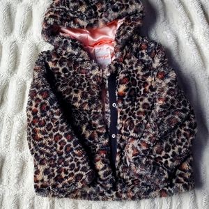 Cat & Jack Kid Girls Faux Coat size 5